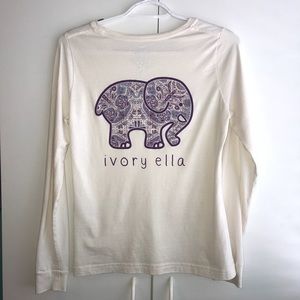 Ivory Ella: Purple Paisley in a Perfect Fit